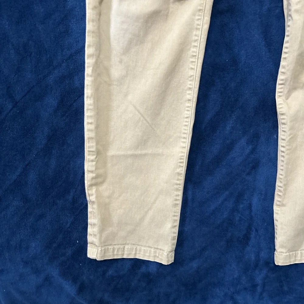 The North Face‎ Mens Straight Leg Jeans Size 35 Khaki Outdoors Camping Preppy